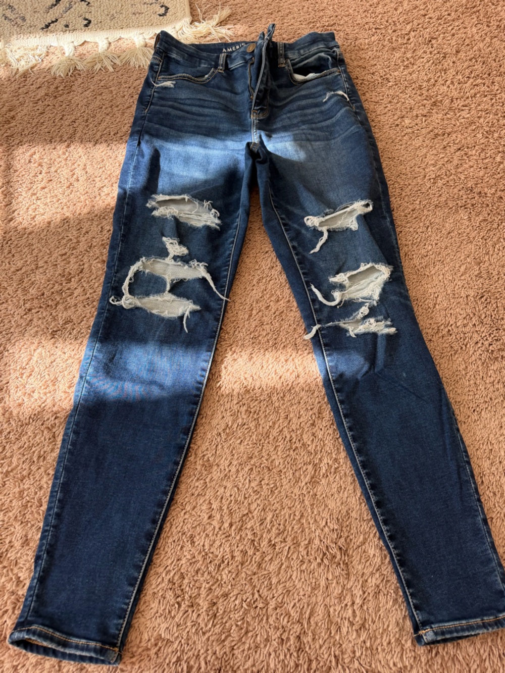 American Eagle Outfitters next level stretch high rise skinny jegging